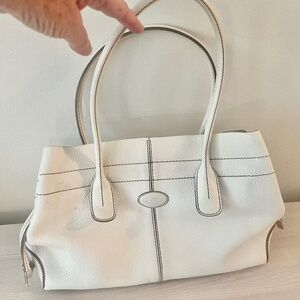 Tod's White Tote